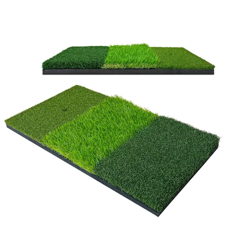 PGM DJD010 90x40cm 3 In 1 Golf Striking Mat Hitting Resistant Practice Pad Indoor Mini Swing Chipping Hitting Mat