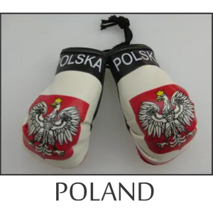 Poland Mini Boxing Glove