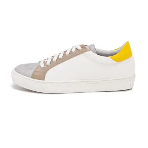 Portofino - Cappucino Silver Yellow Sneaker