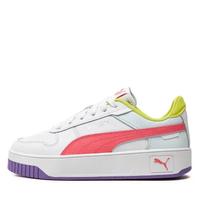 PUMA Carina Street Animal Sneakers Women 38939024-WHTPNK