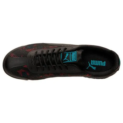 Puma Roma TK Graphic - Black/Teal/Coral