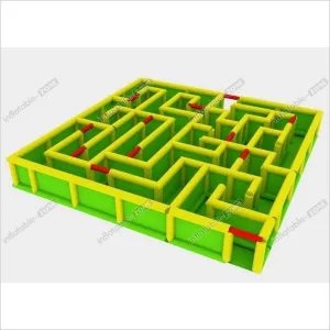 PVC Tarpaulins Inflatable Sports Games Labyrinth Maze Kids Playground