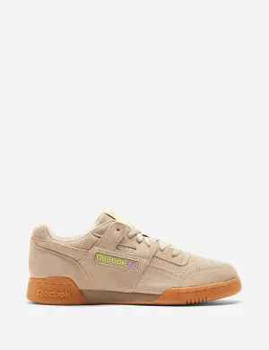 Reebok Workout Plus MU (DV4286) - Sand Beige/Neon Lime/Gum