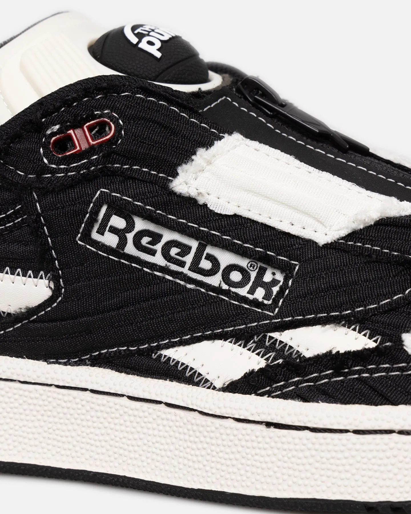 Reebok X MARKET Club C 85 Pump Black/White