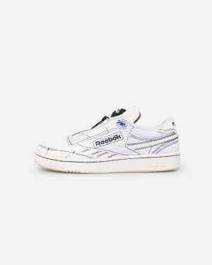 Reebok X MARKET Club C 85 Pump Footwear White/Chalk