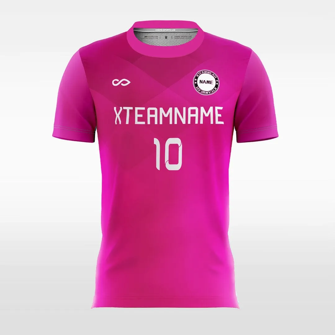 Reflection - Customized Men's Fluorescent Sublimated Soccer Jersey