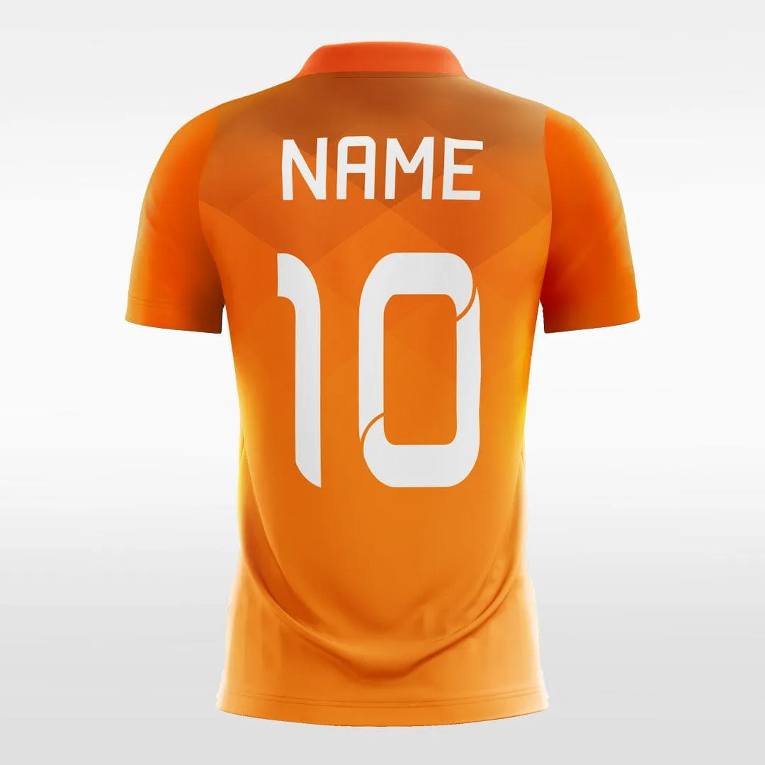 Reflection - Customized Men's Fluorescent Sublimated Soccer Jersey