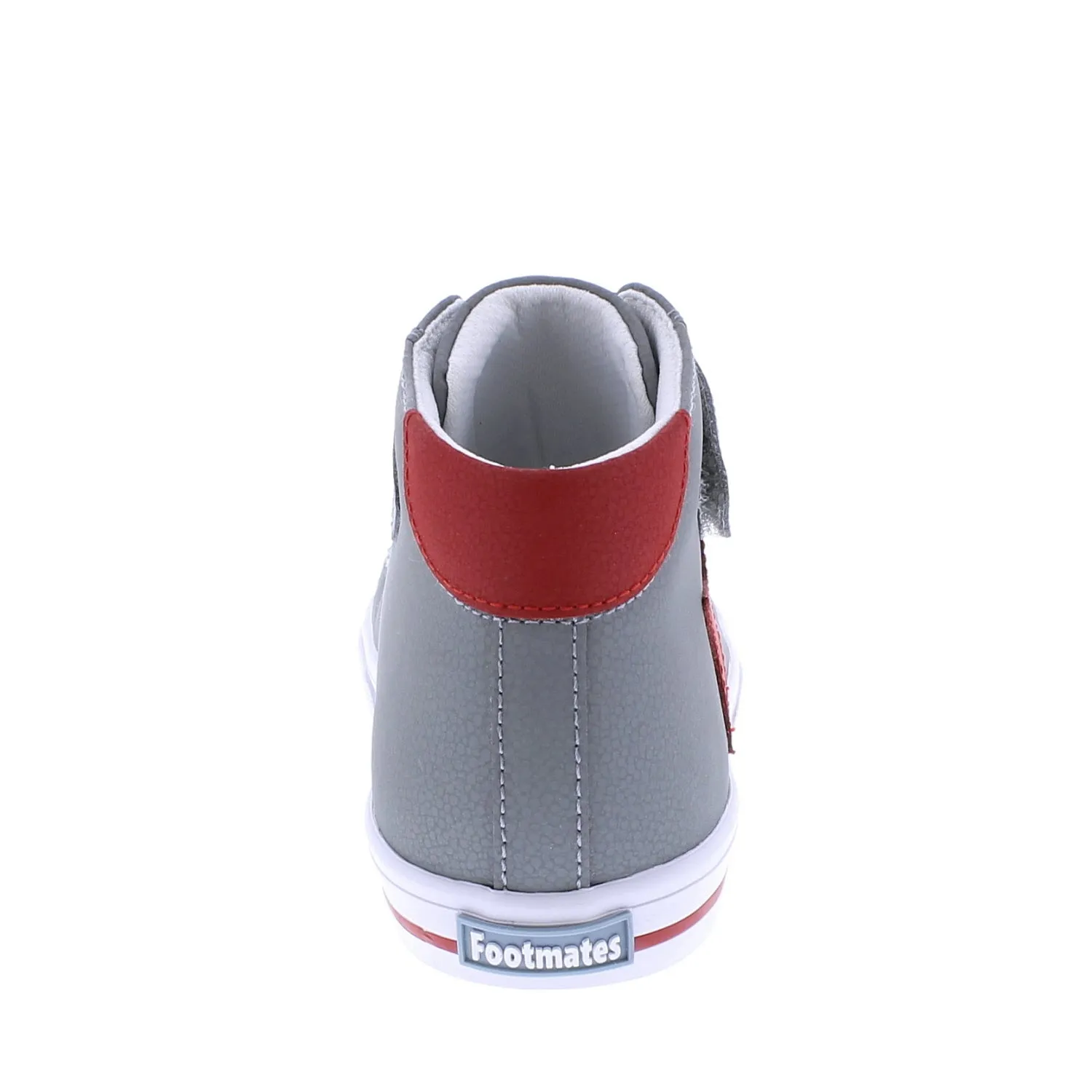 RILEY - V105-034 - Gray/Red Leather