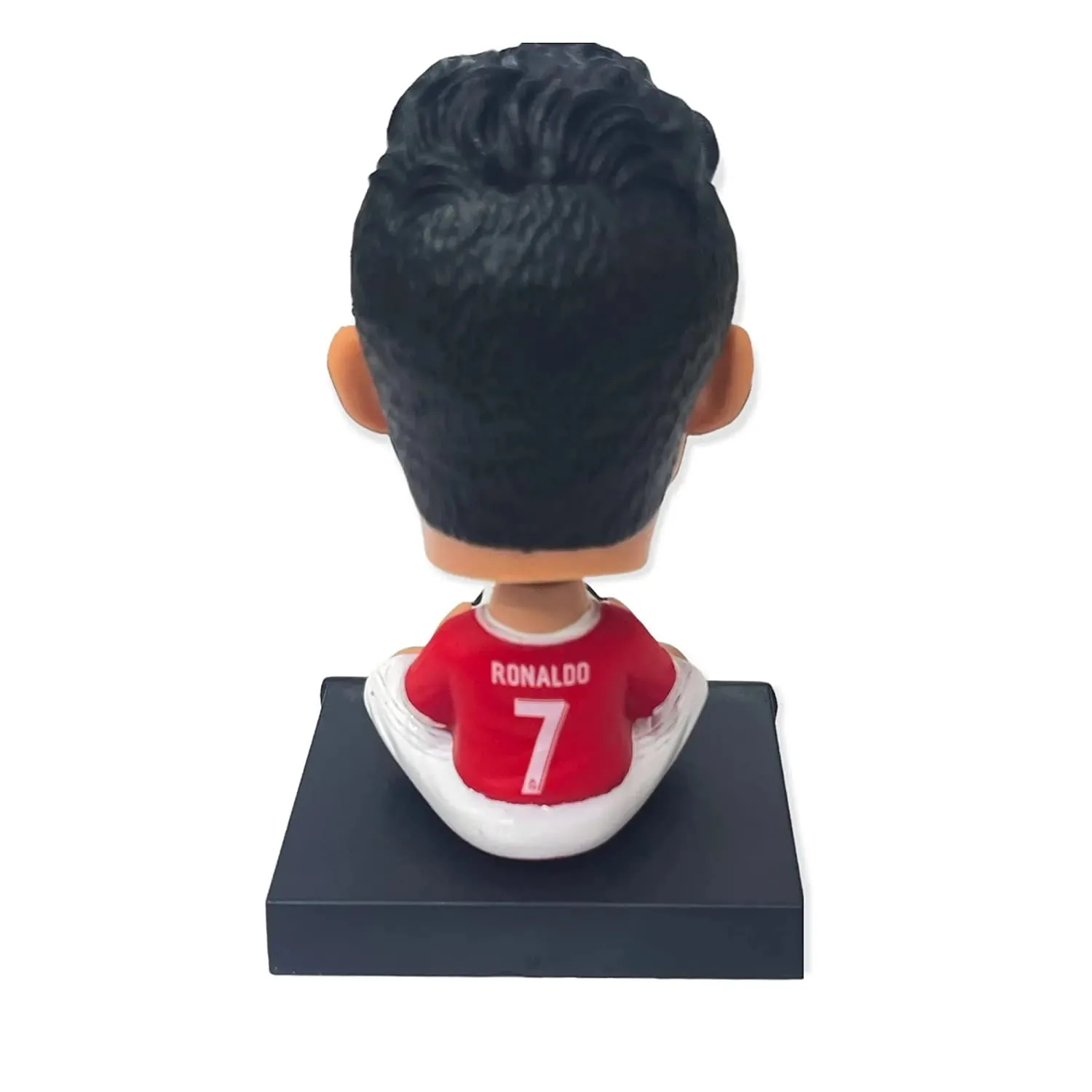 Ronaldo Man Utd Bobblehead With Mobile Holder For Cars  | 12 Cm |