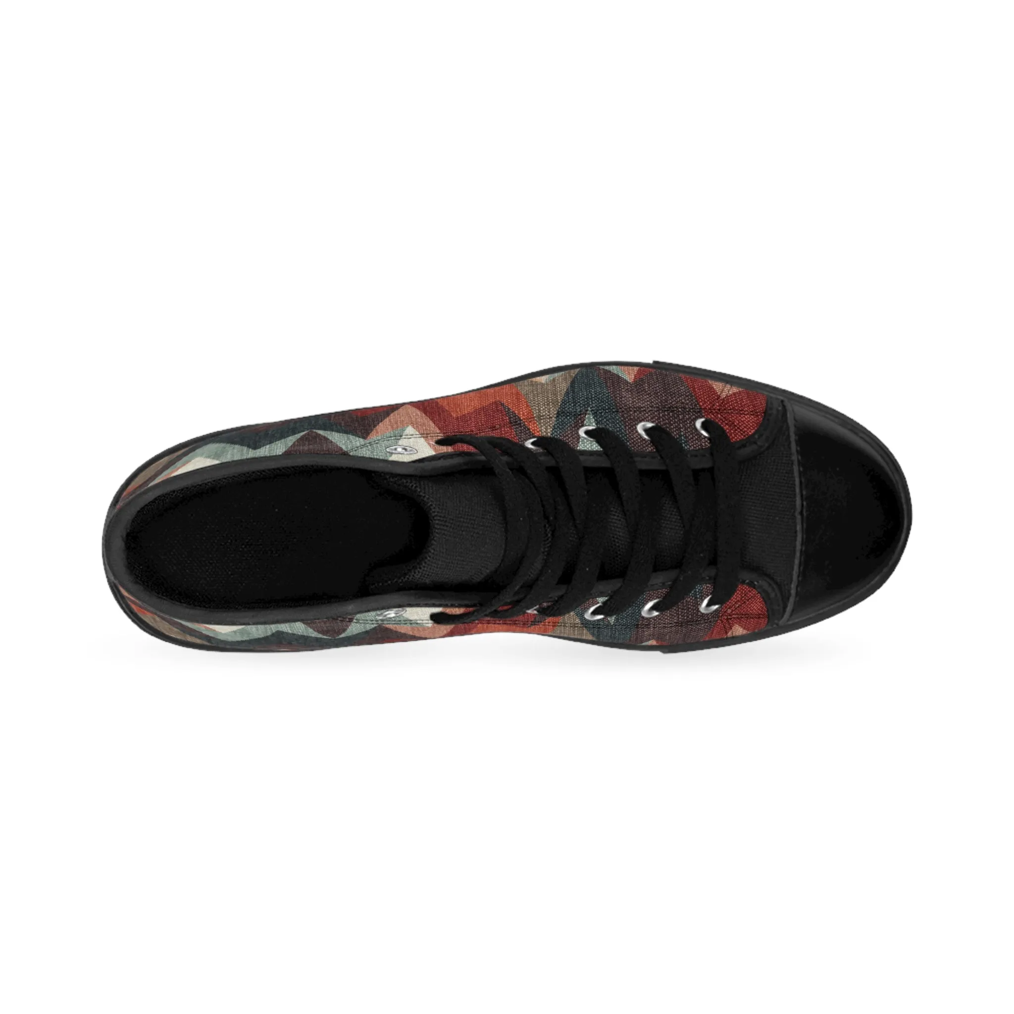 Rug Pattern Women's Classic Sneakers