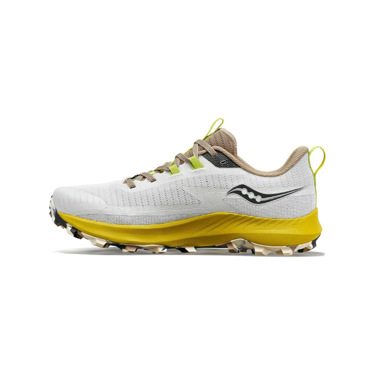 Shoes Saucony Peregrine 13 White Yellow