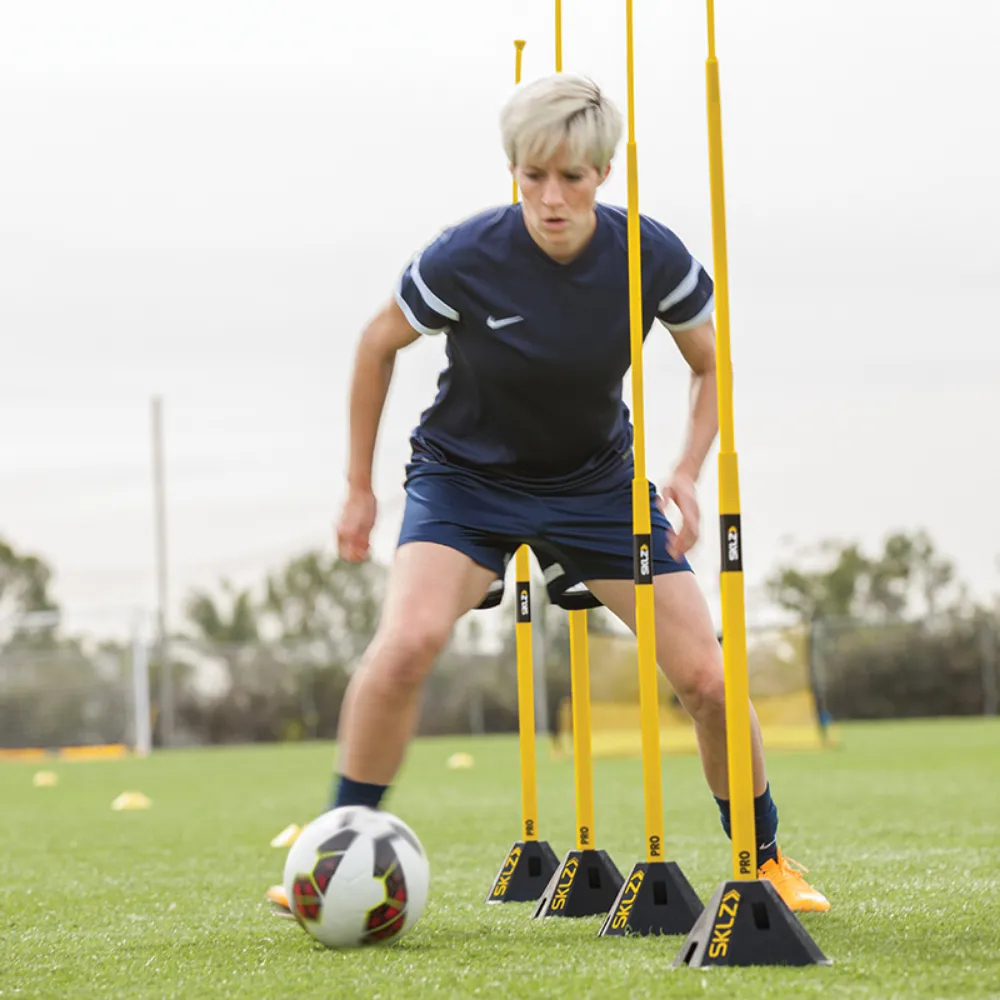 SKLZ Soccer Pro Training Agility Poles (Set of 8)