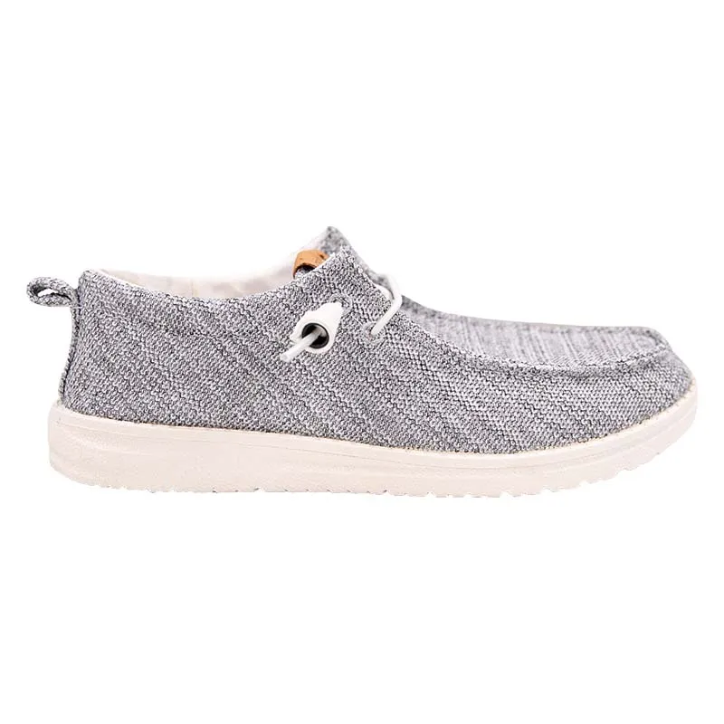 SLIP ON IN HEATHER GREY