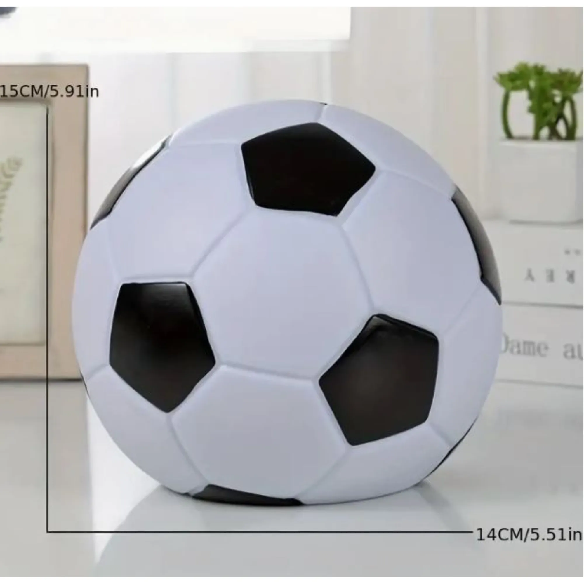 Soccer Ball Money Box - Personalised Gift