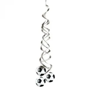 Soccer Fanatic Danglers Hanging Decorations 91cm 2pk