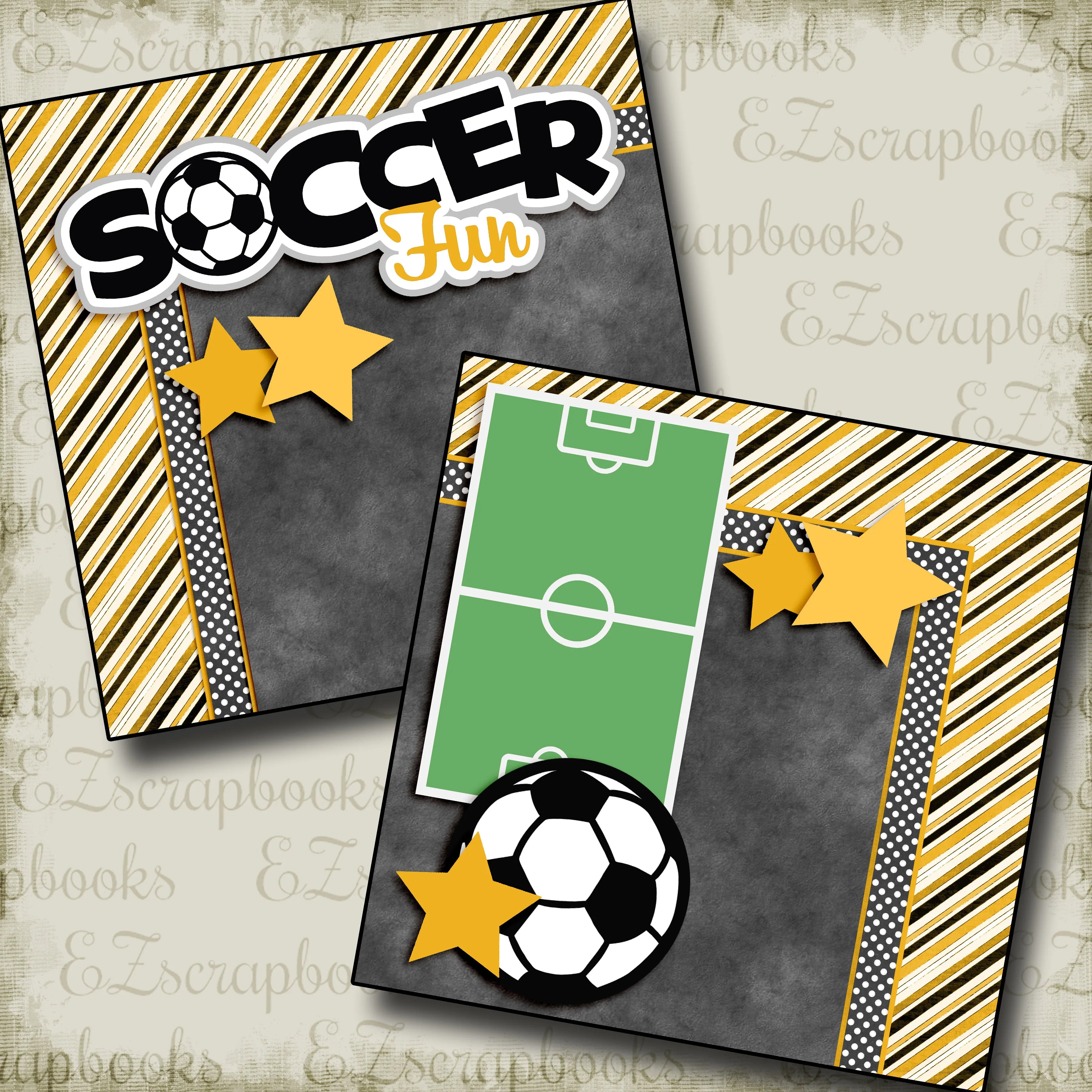 Soccer Fun Yellow NPM - 3295