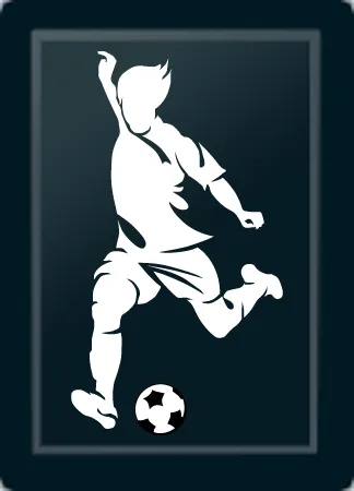 Soccer Midfielder Logo Panel