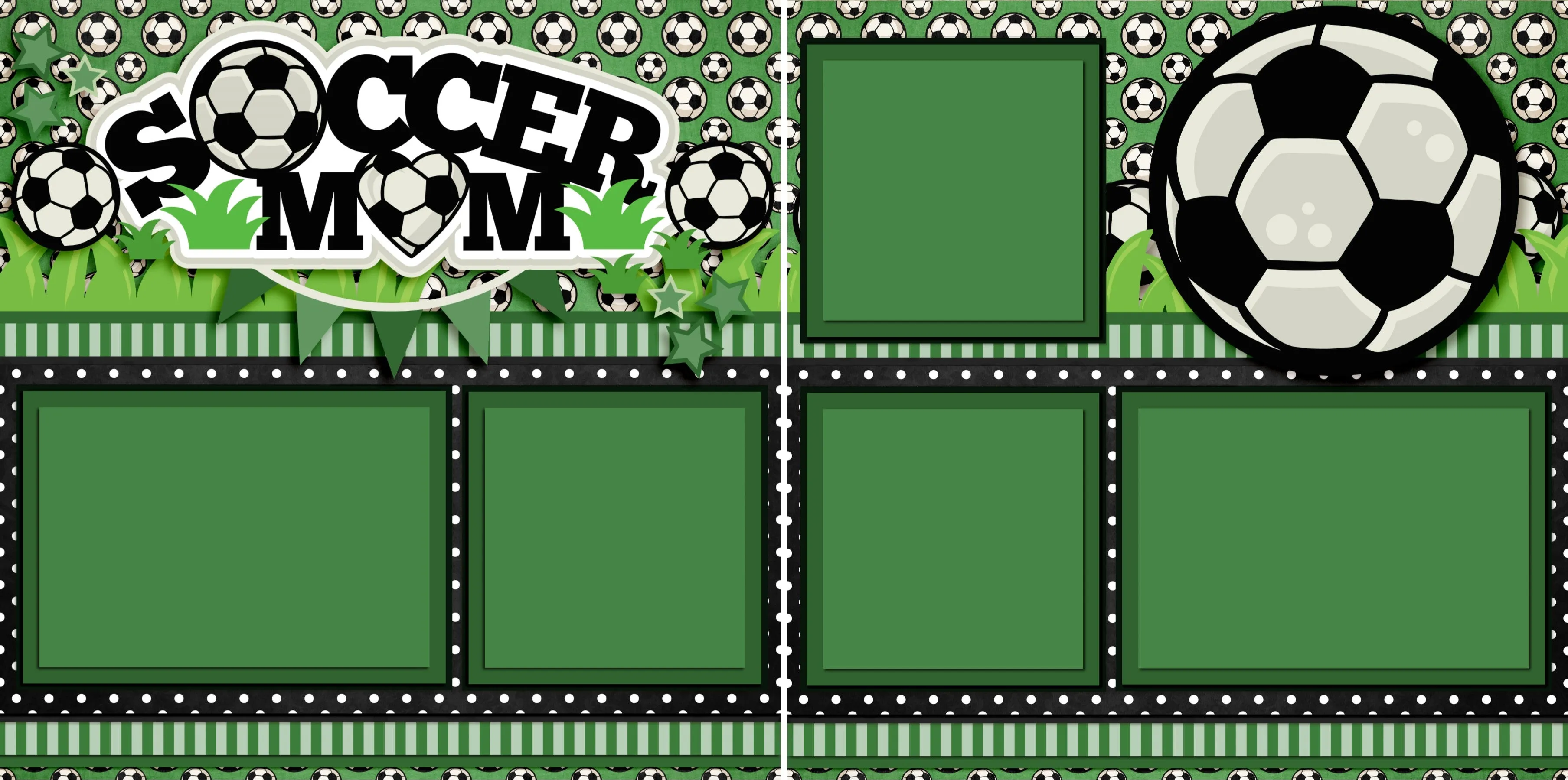 Soccer Mom Green - 3298