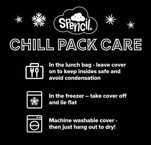 Spencil BIG Cooler Lunch Bag   Chill Pack - Game On