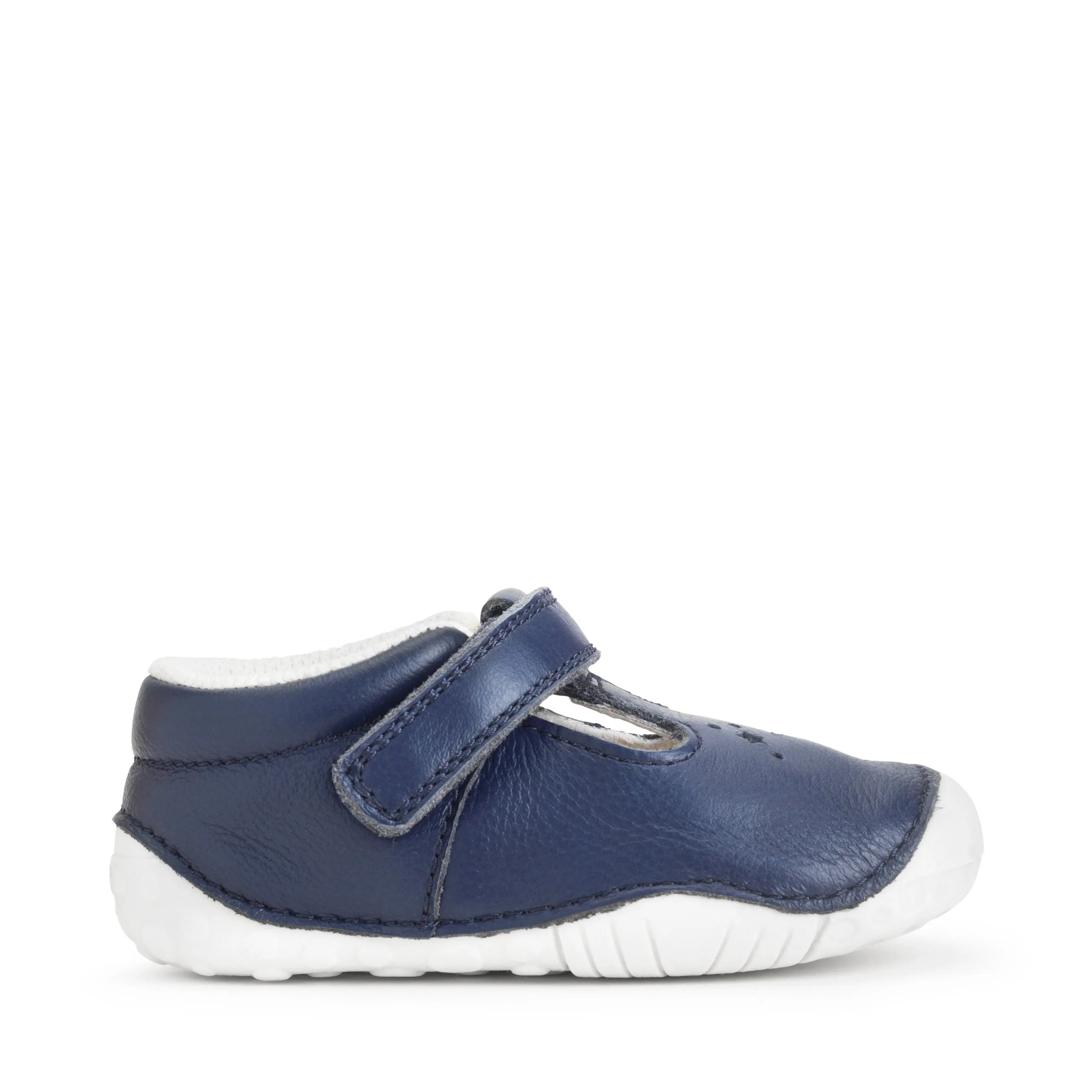 Start-rite Tumble Girls Navy Star Shoe