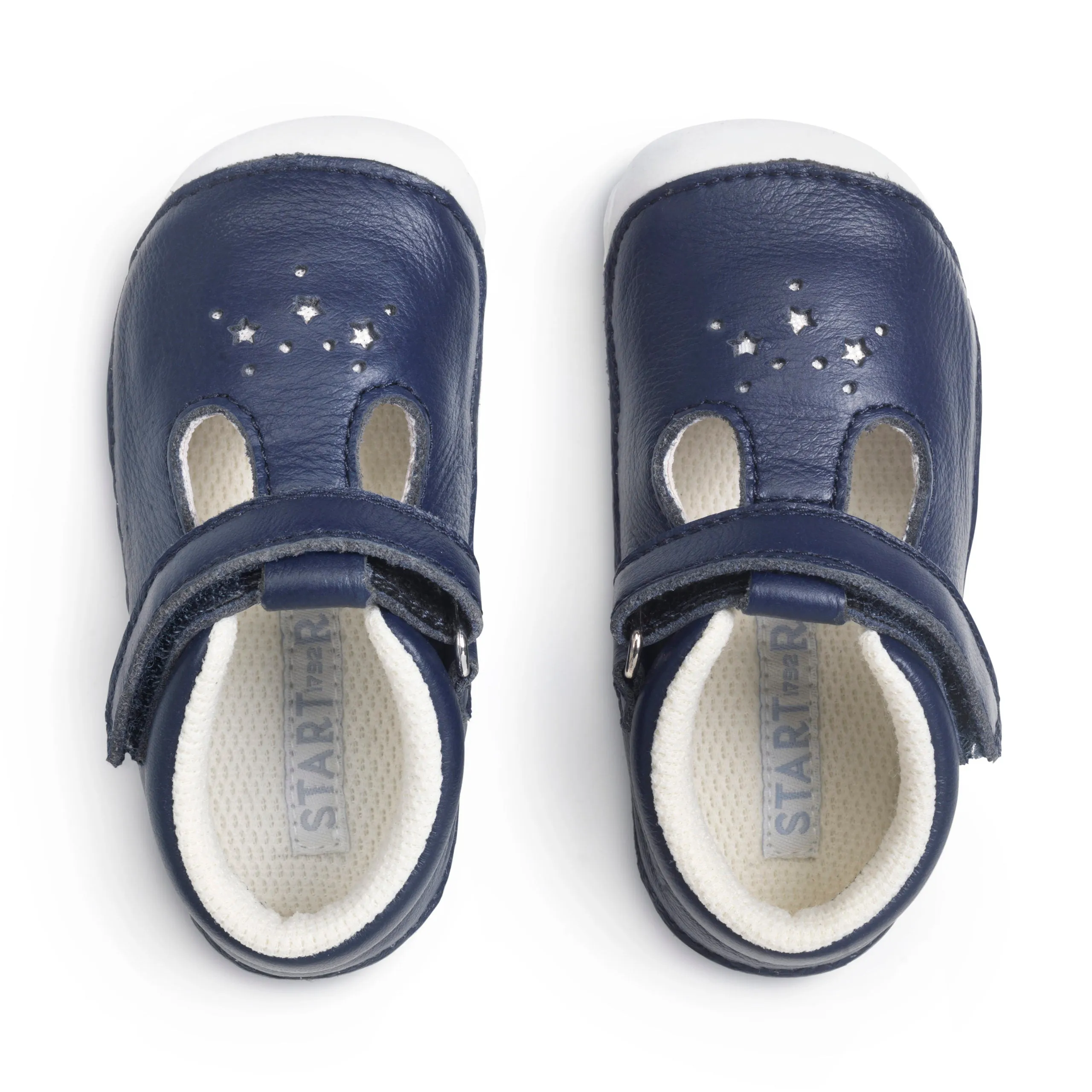 Start-rite Tumble Girls Navy Star Shoe