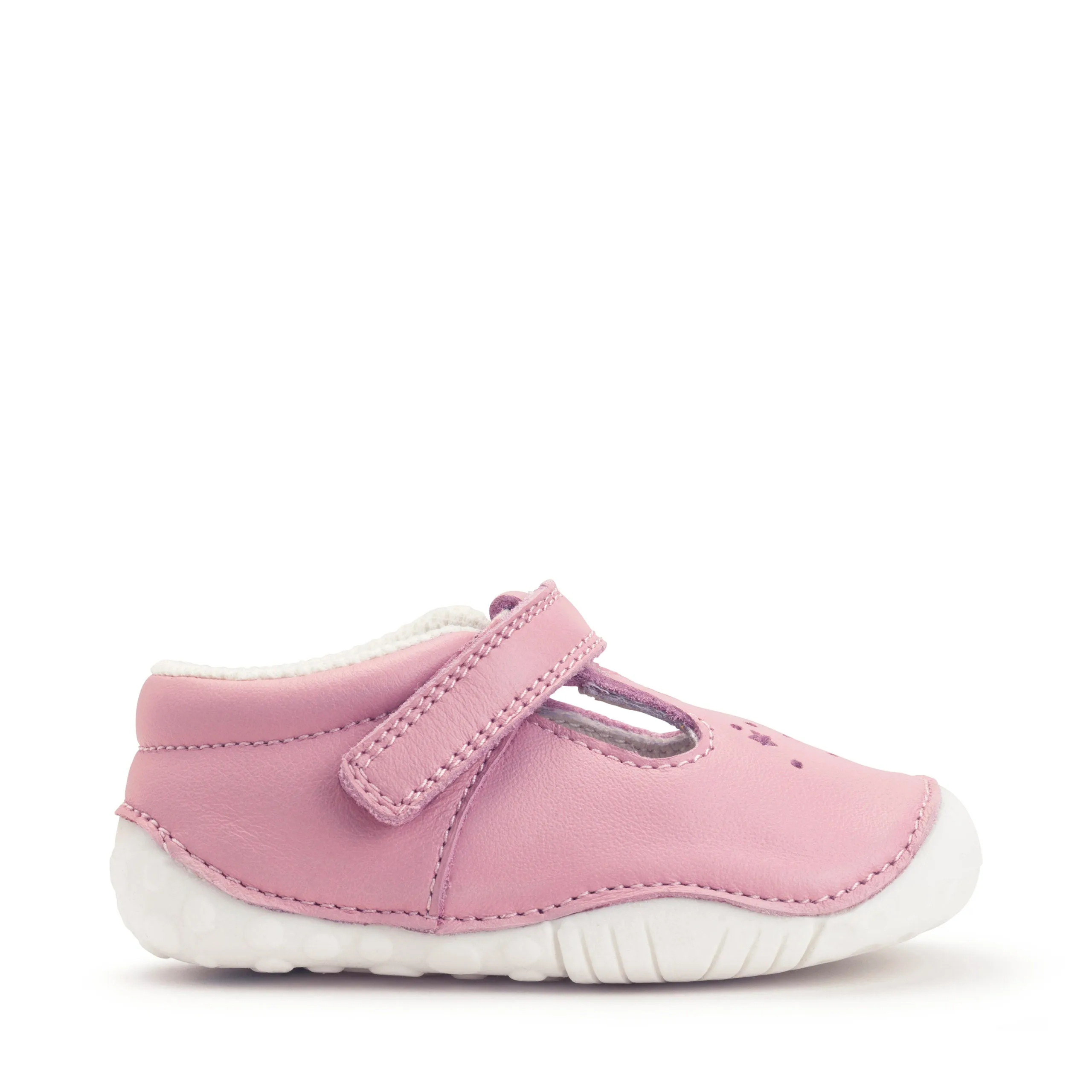 Start-rite Tumble Girls Pale Pink Star Shoe