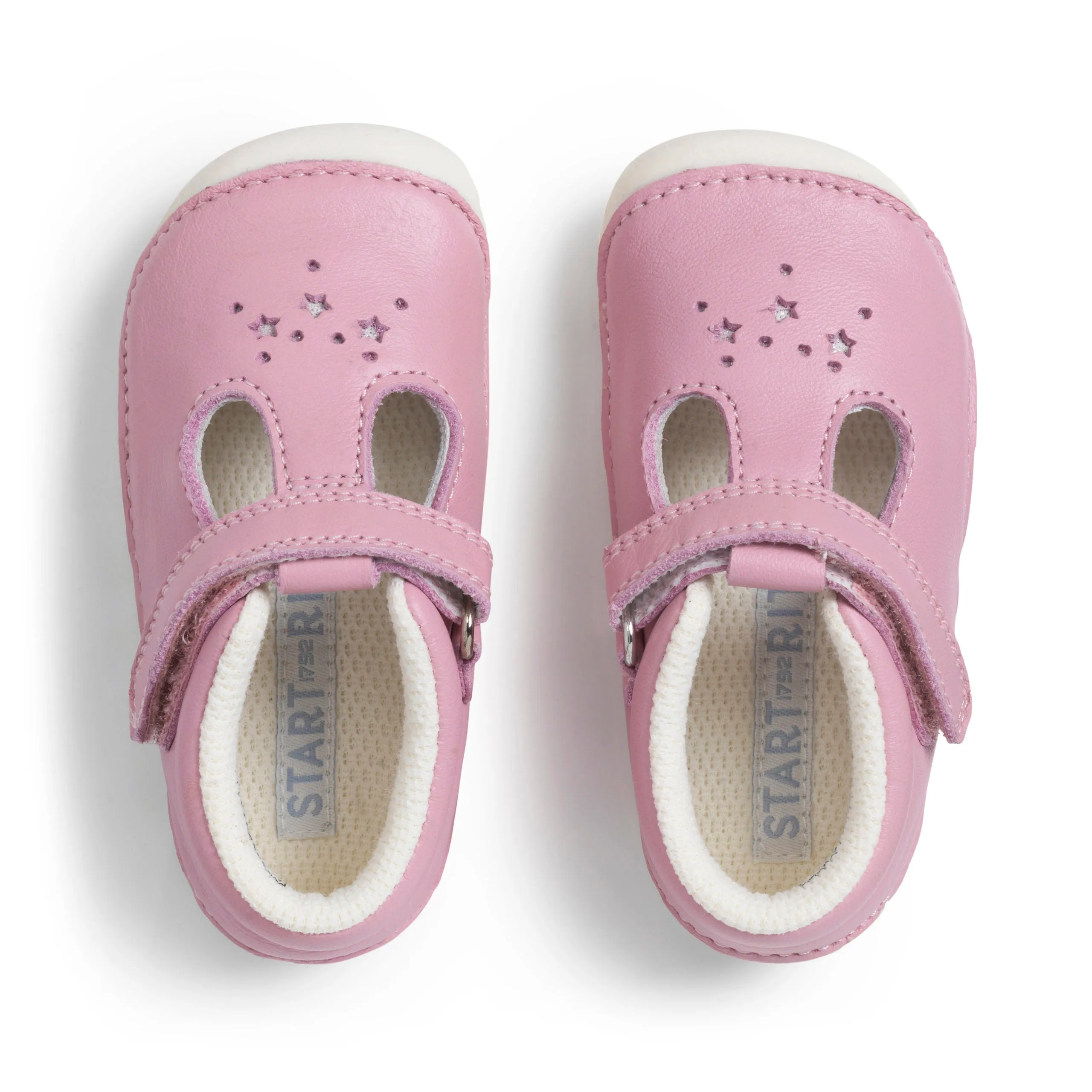 Start-rite Tumble Girls Pale Pink Star Shoe