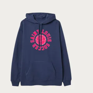 STL Soccer Ball Navy Hoodie