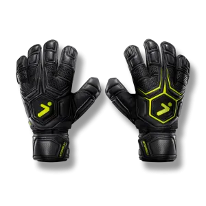 Storelli Gladiator Pro Goalkeeper Gloves- Black/Gold