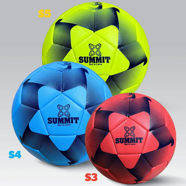 SUMMIT Football Australia Launch Soccer Ball Coloured