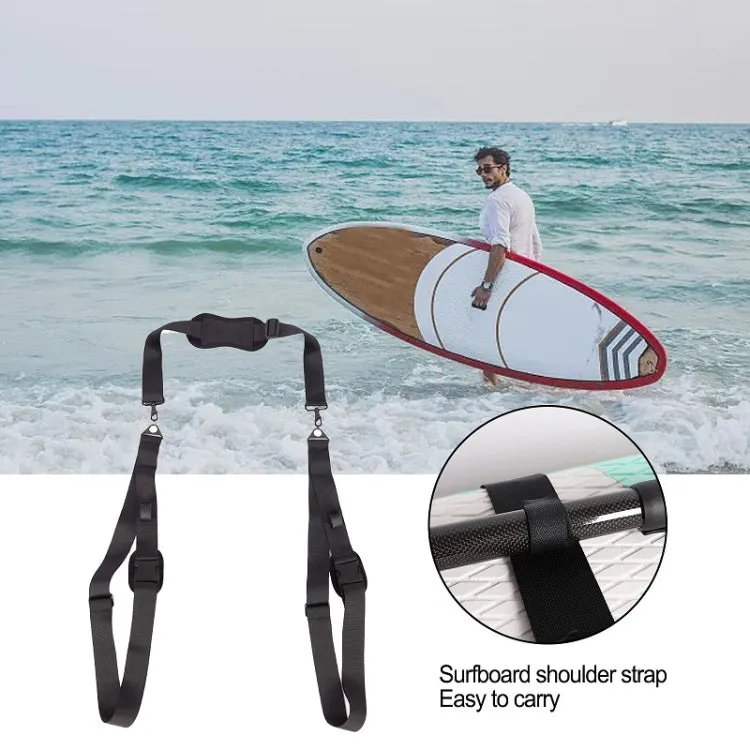 Surfboard Thickened Shoulder Strap Multifunctional Adjustable Lashing Strap(Green)