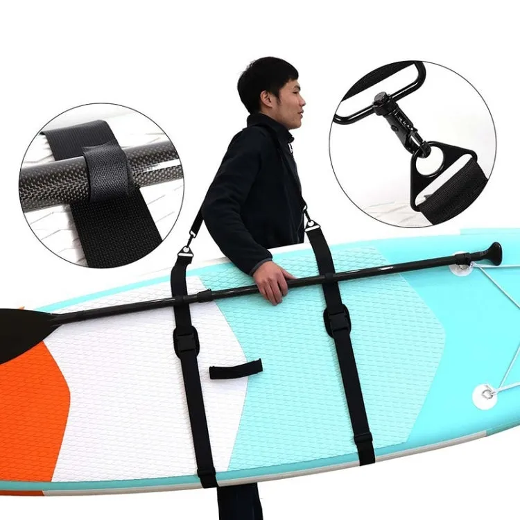 Surfboard Thickened Shoulder Strap Multifunctional Adjustable Lashing Strap(Green)