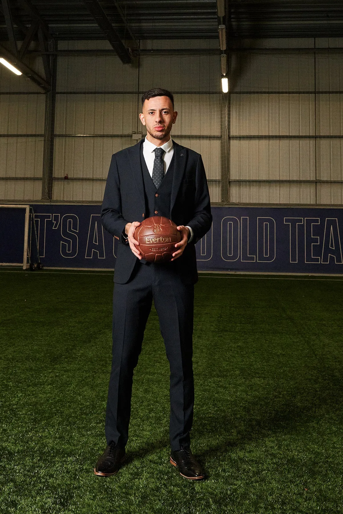 The Everton Collection | Dwight McNeil In Max Navy Suit