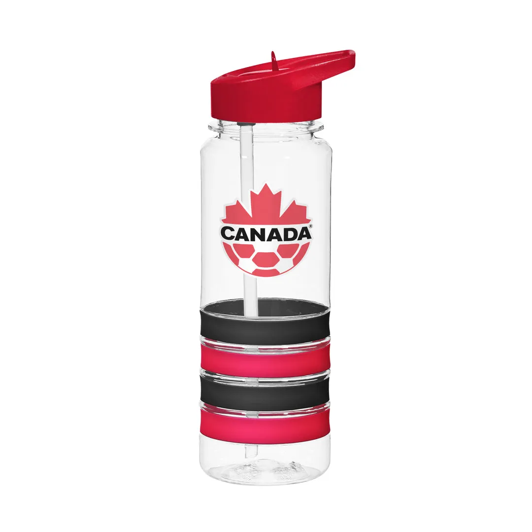 The Sports Vault Canada Soccer Banded Water Bottle