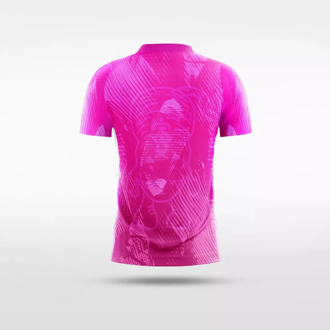 Tiger - Customized Men's Fluorescent Sublimated Soccer Jersey