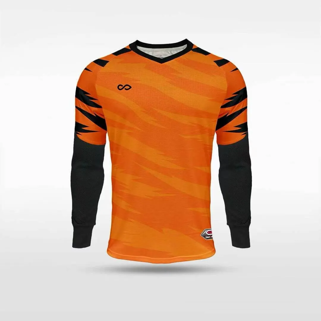 Tiger Roar - Customized Kids Goalkeeper Long Sleeve Soccer Jersey