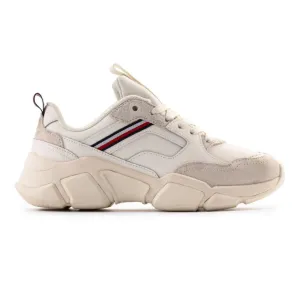 Tommy Hilfiger TH RWB Detail Runner WMN Unisex - OFF WHITE