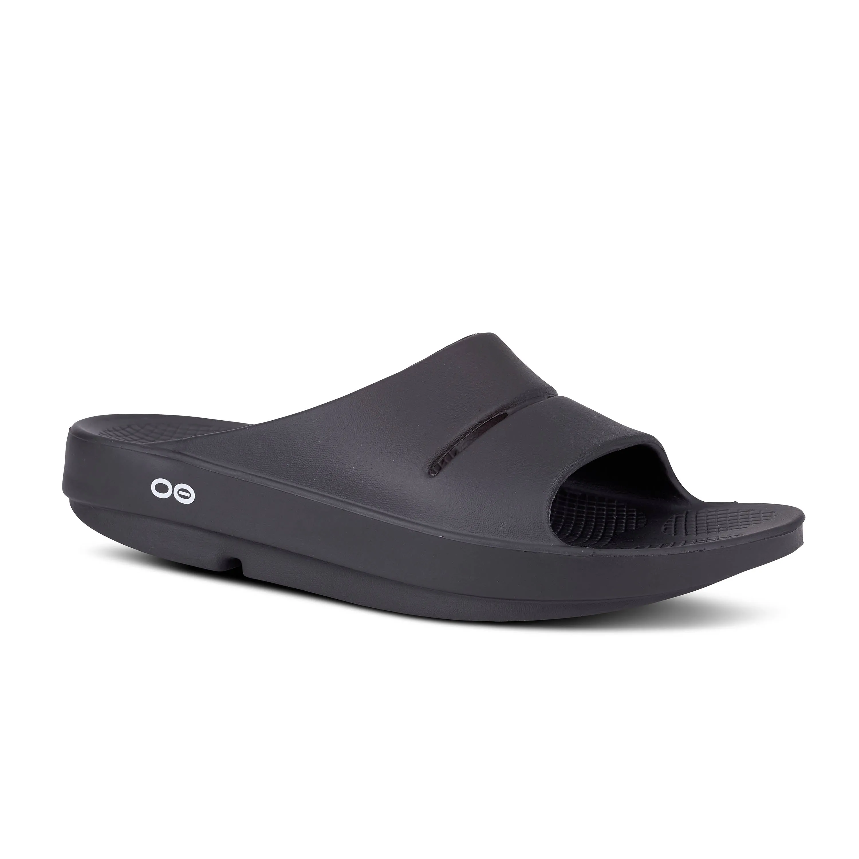 Unisex Oofos OOahh Slide Color: Black