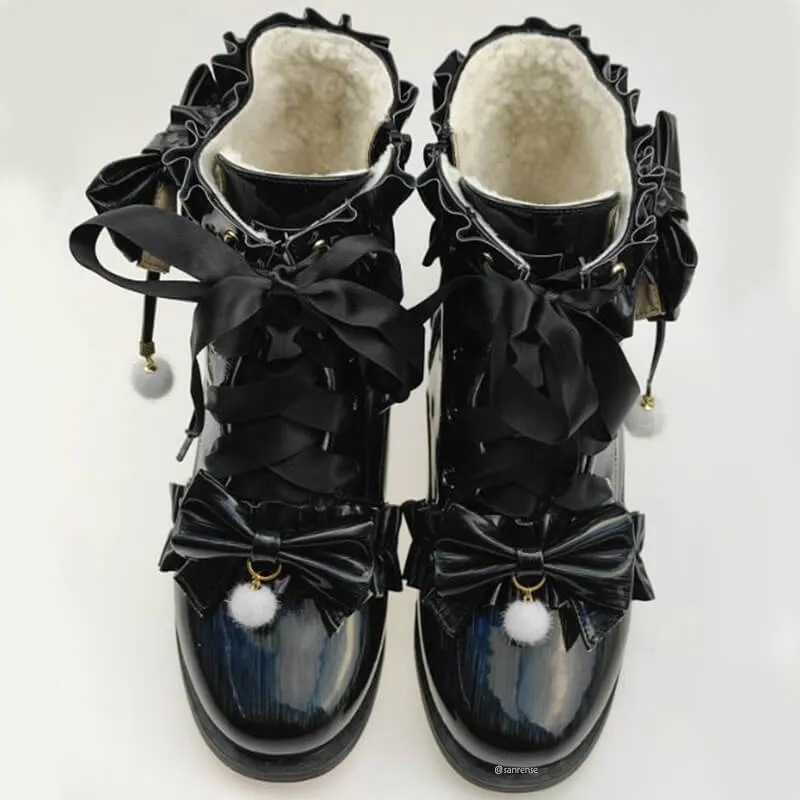 Uniwim Bow Lolita Boots SE21353