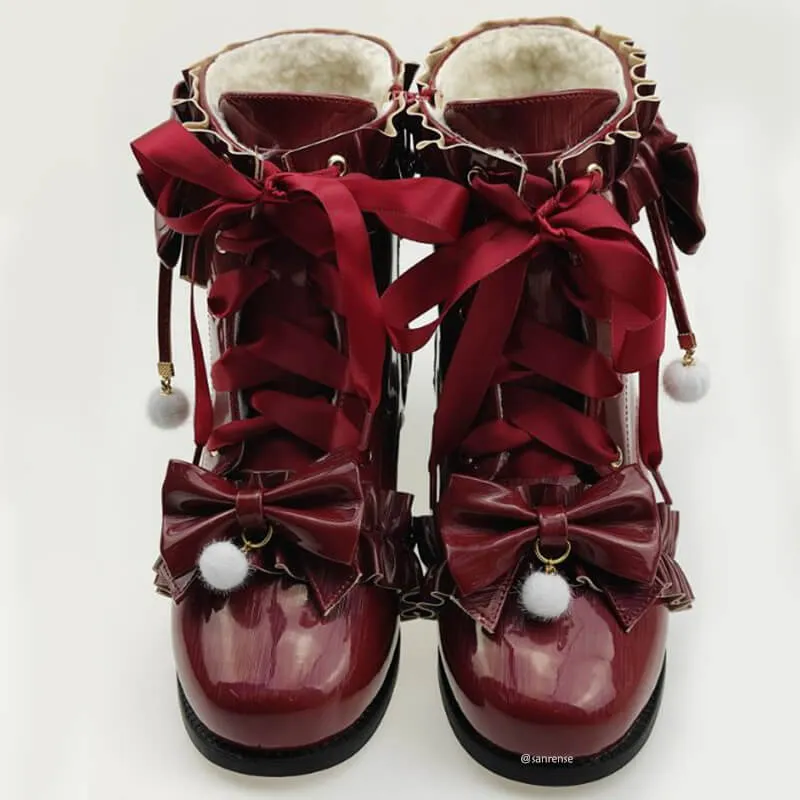 Uniwim Bow Lolita Boots SE21353