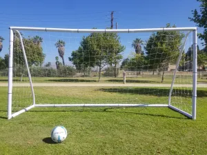 Vallerta® 10 X 6 Ft. PVC Soccer Goal w/Carry Bag & Weatherproof Net