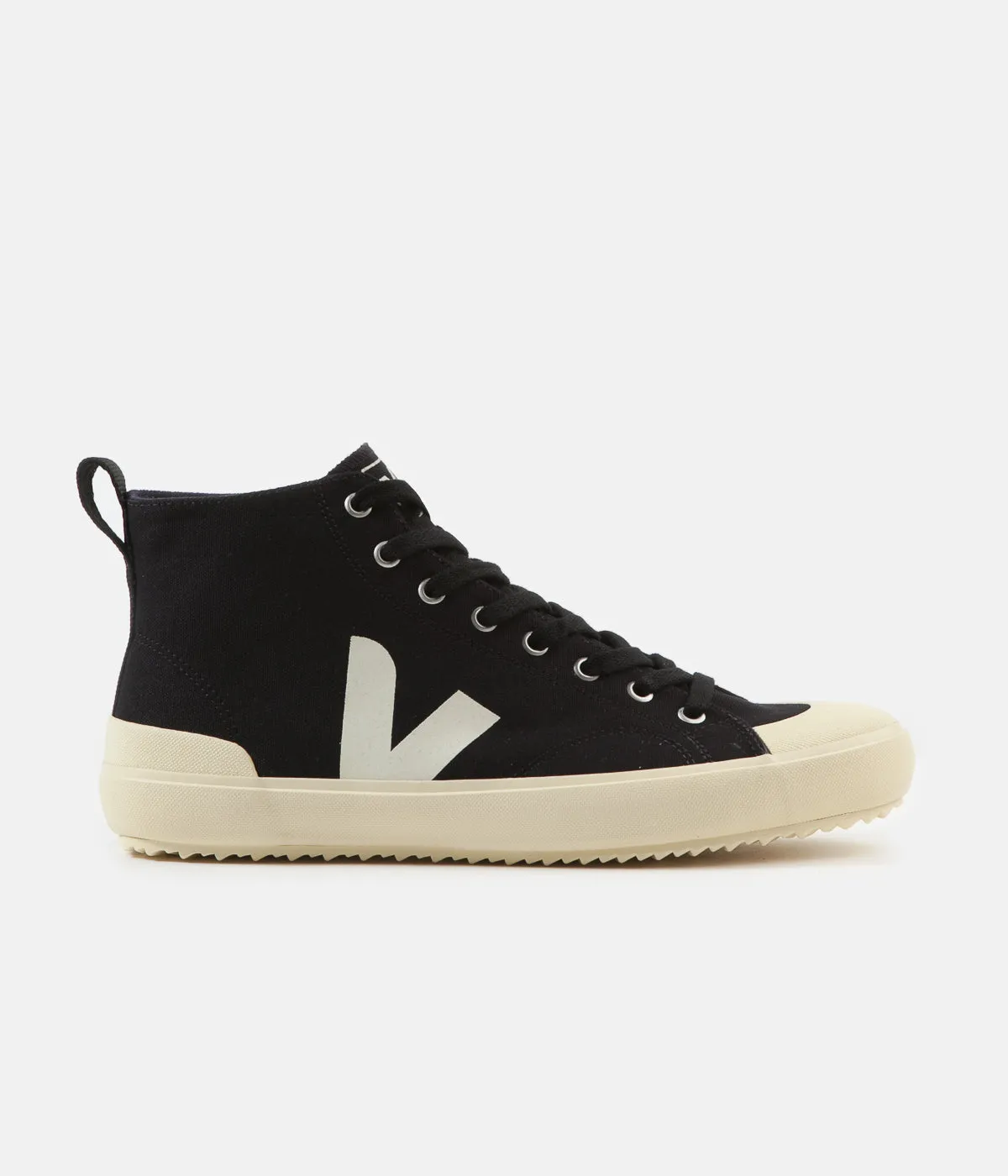 Veja Nova HT Canvas Shoes - Black / Butter Sole