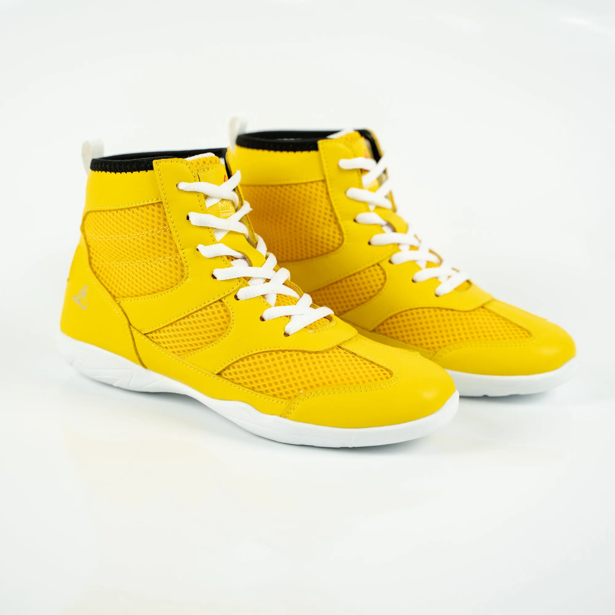 Vigor Hightop Dance Sneakers - Yellow