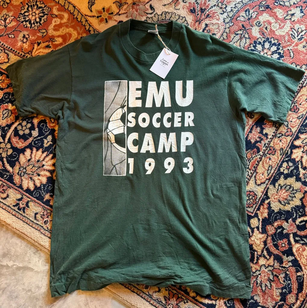 Vintage EMU Soccer Camp 1993 Tee