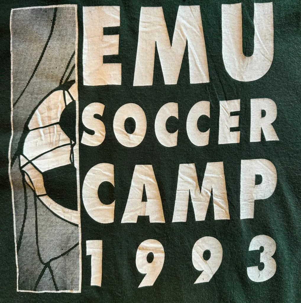 Vintage EMU Soccer Camp 1993 Tee