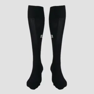 VIVA BLACK SOCCER/FOOTBALL SOCKS