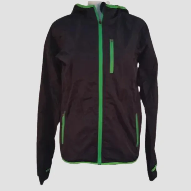 VIVA BLACK/LIME RAIN JACKET