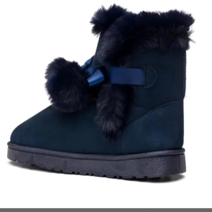 Warm Fur Cute Suede Winter Shoes