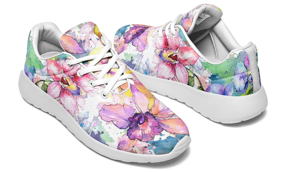 Watercolour Flowers Sneakers