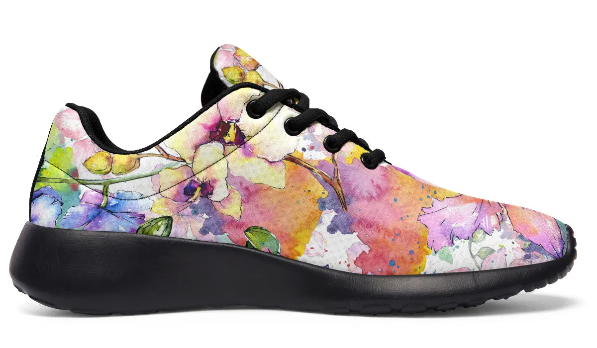 Watercolour Flowers Sneakers